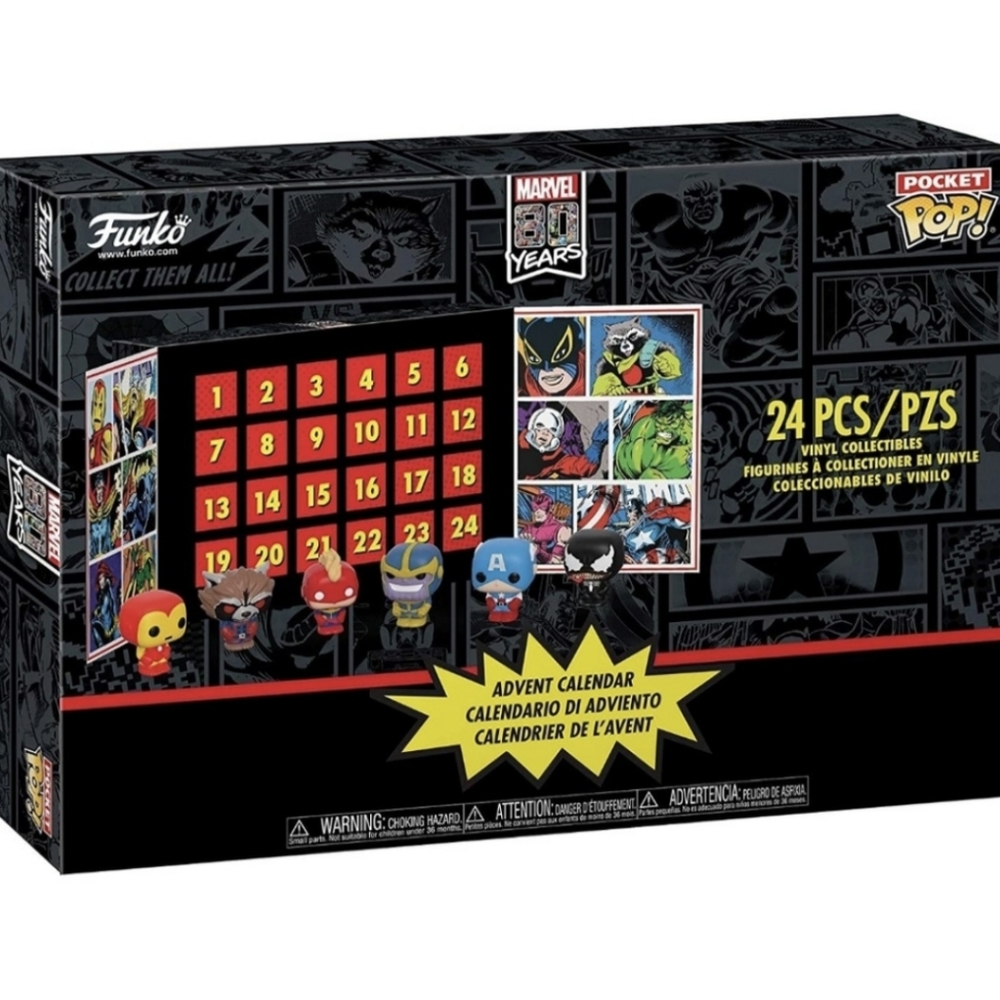 Funko Pop Advent Calendar: Marvel 80th Anniversary, 24Pc vinyl figures